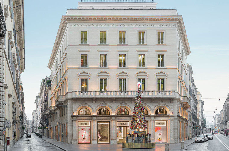 Fendi - The Fendi Kids boutique in Rome is rejuvenated