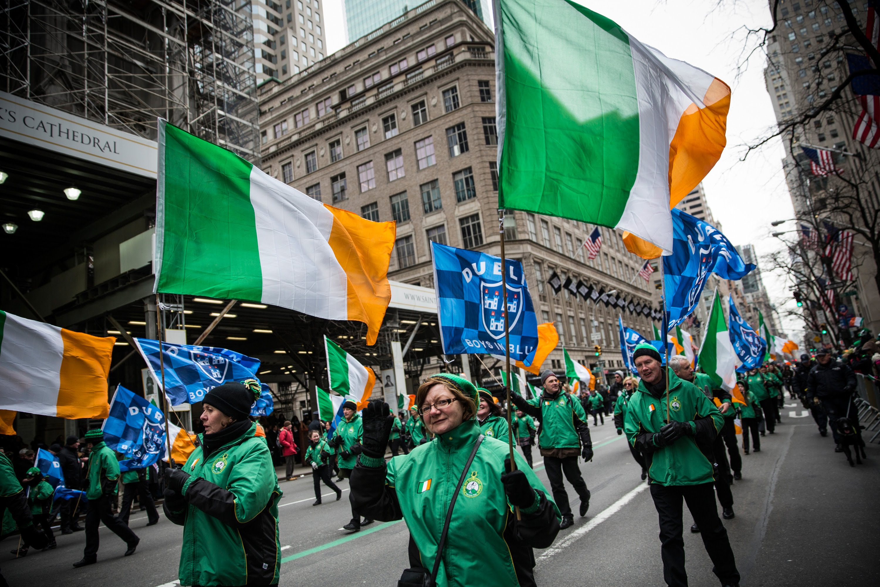 St. Patrick's parade paralyzes places like New York