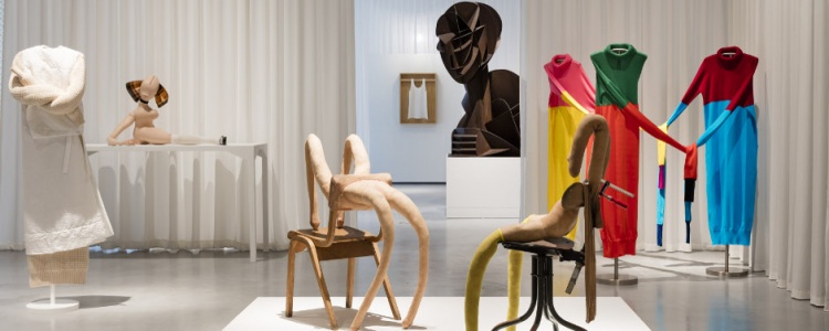 Montaje de la exposición “Cuerpos Desobientes” en la galería Hepworth Wakefield