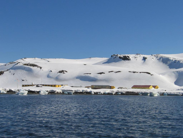 Hay diferentes estaciones científicas asentadas en la islas Shetland del Sur