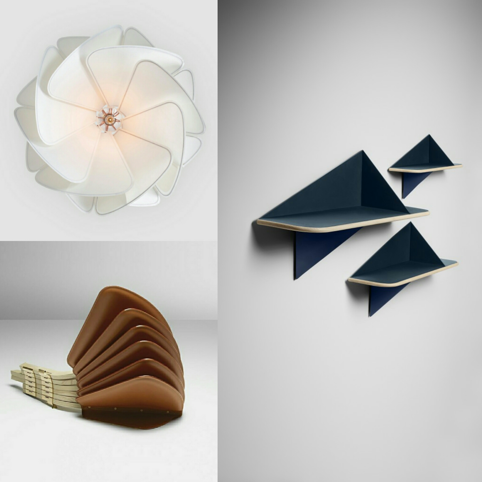 Details of the collection "Nomadic Objects" designed by the Raw Edges Studio