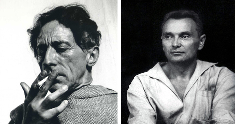 Jean Cocteau and Joseph Svoboda, pioneers in the use of these quarries as creative space