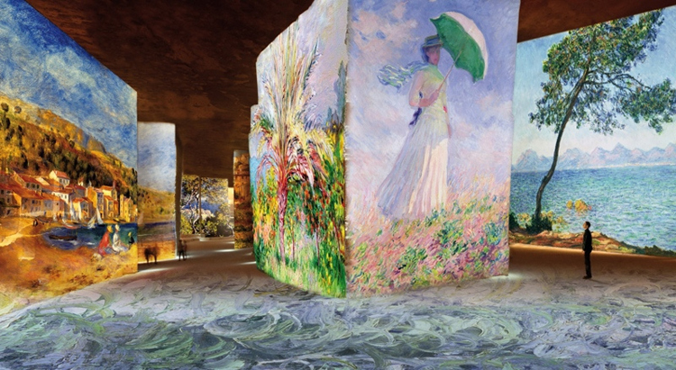 "Monet, Renoir, Chagall ...Traveling to the Mediterranean"