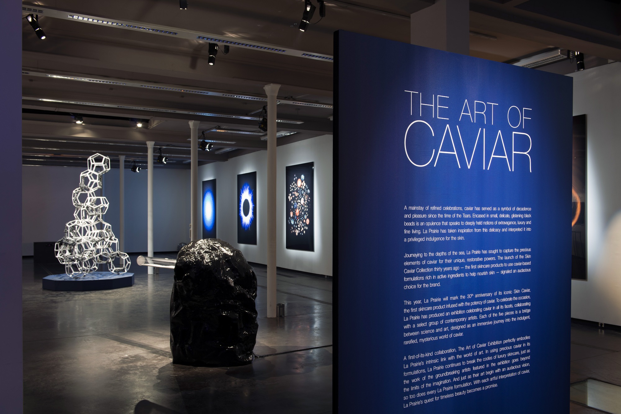 the art of caviar-exhibition-La Prairie