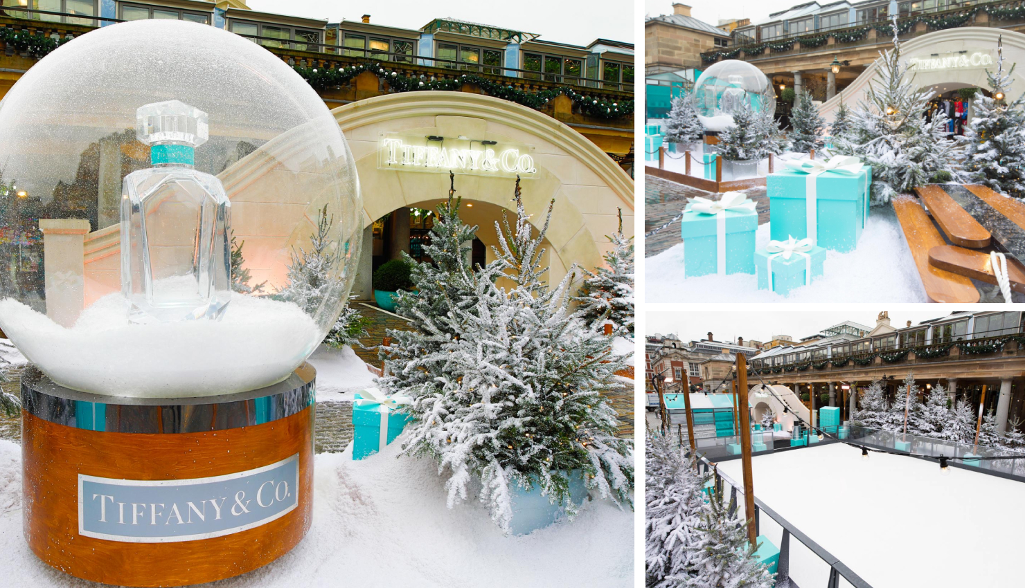 Decorado navideño marca Tiffany en Londres