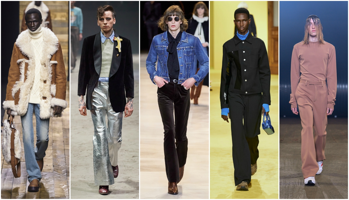 Pantalones anchos, la tendencia de otoño que se apodera de la moda  masculina