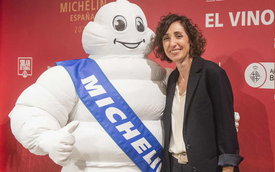 Amaya Cervera la coordinadora del debate-Gala-Michelin-Magazine-Horse